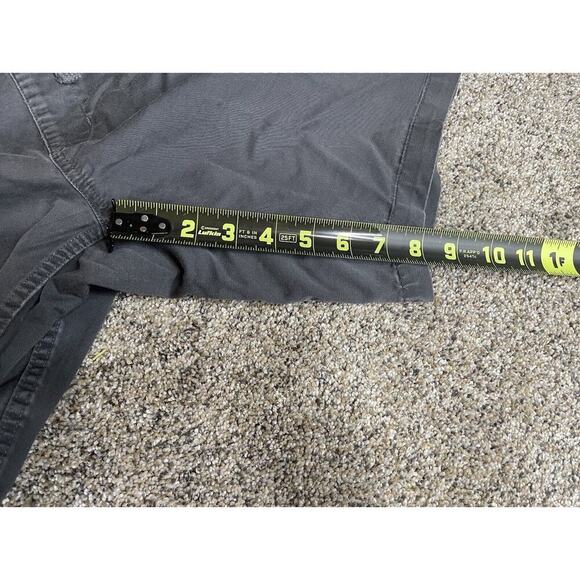 North Face Shorts Gray Heavy Knit Pockets Hiking Outdoors Mens XL - Picture 6 of 7